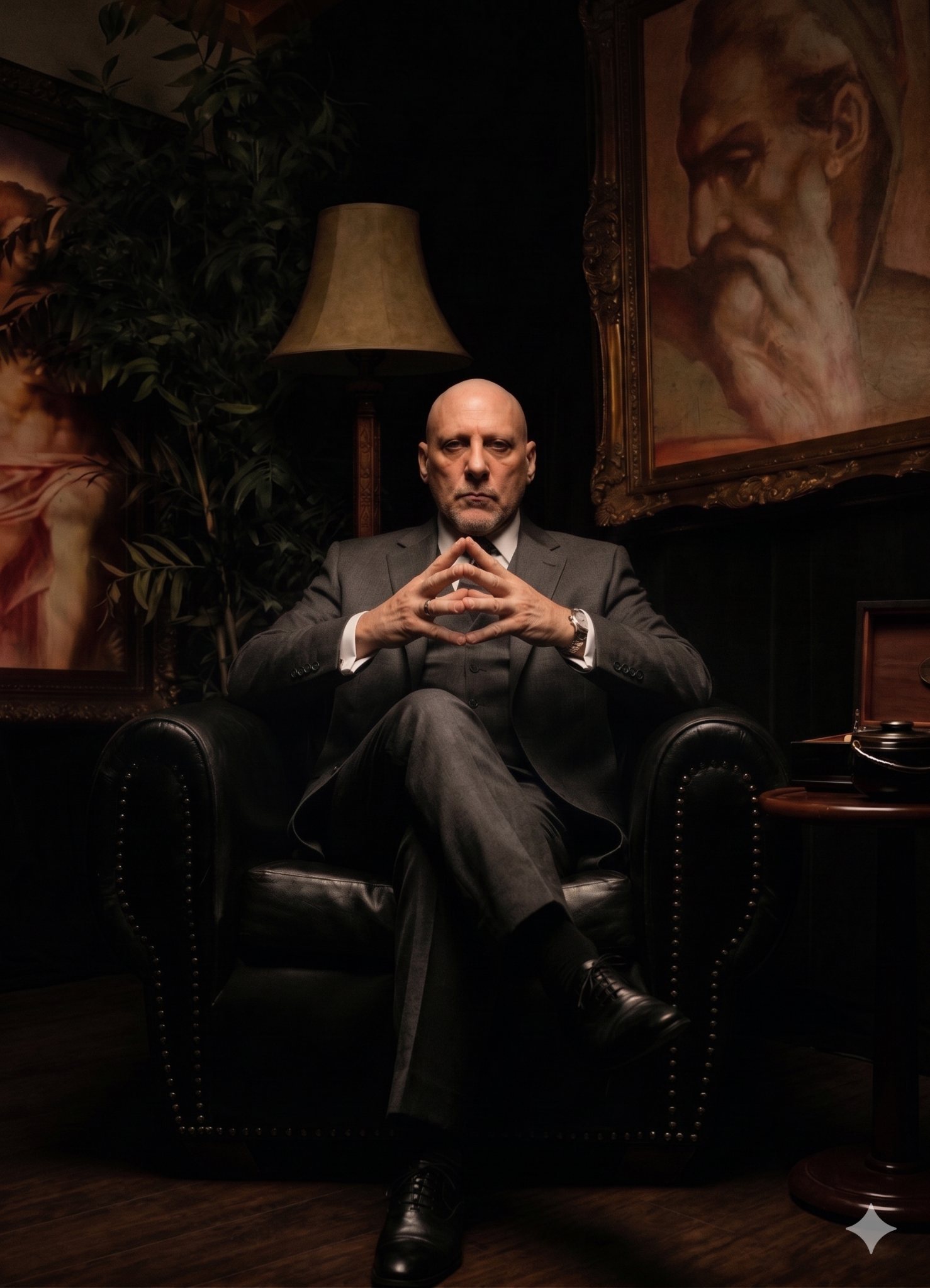 Ronnie Di Cicco seated in a private executive setting